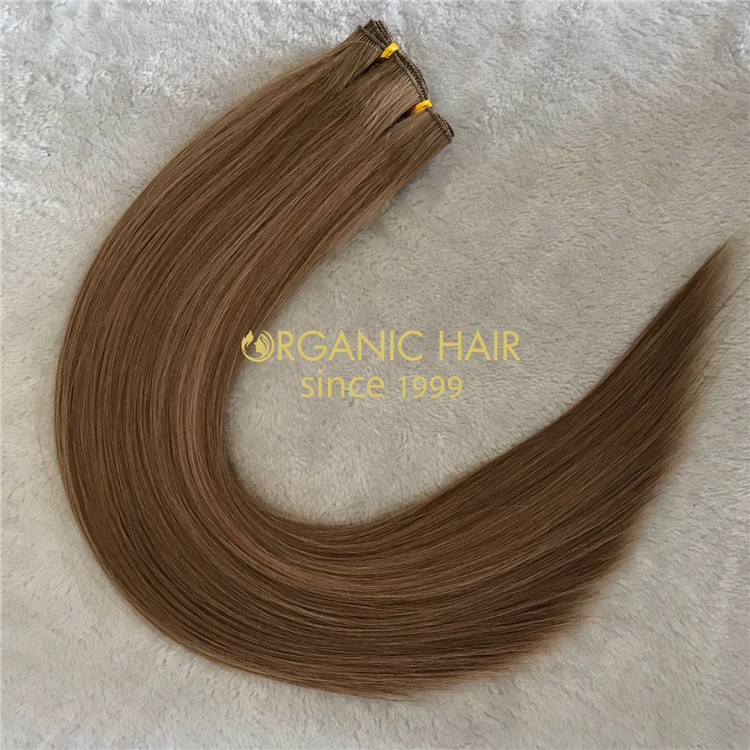 Best remy human hand-tied hair wefts wholesale in China A146